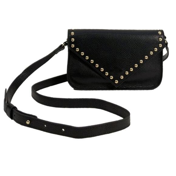 btb Los Angeles Lisa Studded Black Crossbody - Picture 2 of 16